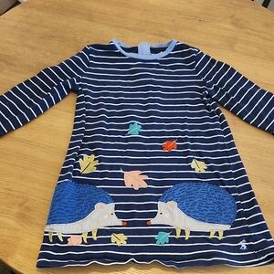 Joules Girls Embroidered Dress